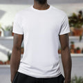 Organic Linen Tee — Wit